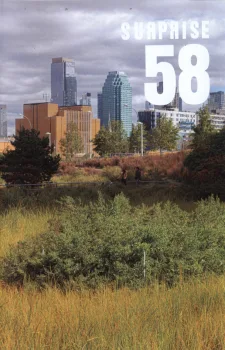 Surprise 58 by Julien Gardair a booklet cutout this issue is about Hunter Point park in Long Island City, New York