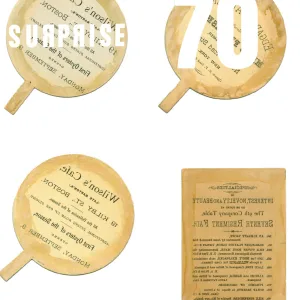 Surprise 68 by Julien Gardair a booklet cutout artist edition this issue is dedicated to 19th Century cards from the NYPL Collections